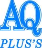 Logo AQ Pluss als Button nach oben auf der ersten Elektromotoren-blog Seite