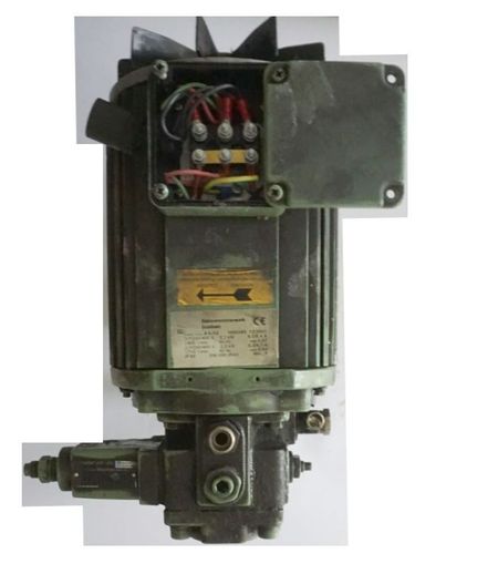 Elektromotor, auf ein Neues und warum Reparatur oft die bessere Wahl ist, im Bild Beispiel D Mot mit Pumpe 2,2 KW 4 pol eine Anbaupumpe