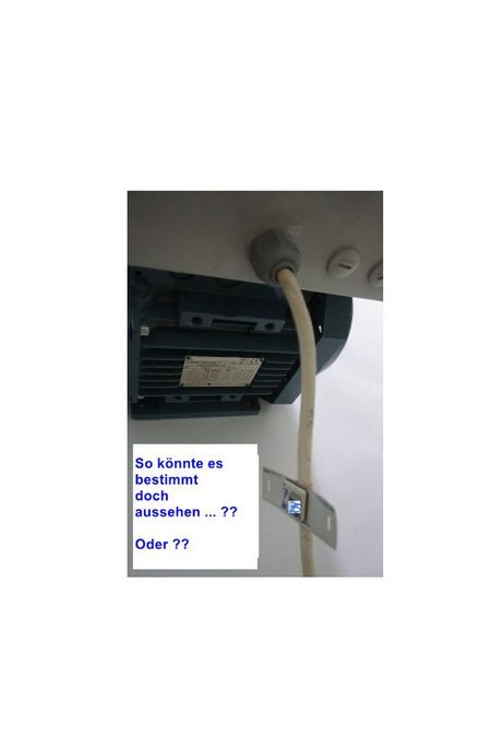 Elektromotor – Pressetext zur KI-Überwachung, mit Sensorik hin zur KI Strommessung am Kabel, im Bild E Motor, FU Box drauf und zB Zuleitung vom E Motor mit Sensor 