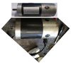 Elektromotor 20) Elektromotor Ausfall - Tatkraft und Reparatur statt Ohnmacht im Betrieb Wickeltechnik Reparatur nutzen, es geht ... es geht gut ... wenn jemand dahinter auch steht !! Im Bild das Quarat mit 4 reparaturteilen E Motor: rechts oben DC AC Anker, rechts unten Drehstrom Blechpaketwicklung, links unten Statorpaket bewickelt, links oben Textfeld ... kein Ersatzmotor auffindbar.