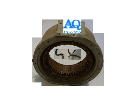 Elektromotor – als Energiequelle, im Bild Elektromotor - Stator - Asynchrongenerator, BHKW Generatoren wandeln mechanische Energie in Strom um