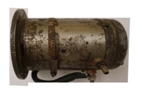 Elektromotor Ankerwinde Reparatur DC Motor 12 V oder 24 V Overmöller Windenmotor DC 24 V Hohlwelle, im Bild der Wareneingang der defekten Winsch - Antriebsmotor, aus der Serie ... direkt von der Werkbank.