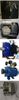 Elektromotor Glossar Blog, Einphasenmotor Synonym Kondensatormotor, im Bild oben ein Anlaufschalter für einen Kondensatormotor mit 2 Kondensatoren, drunter ein kleiner Sägeflachmotor, darunter ein Poliermotor mit 2 Wellenendn, darunter ein Mischermotor und als letzter ein Steuermotor aus einer Maschine mit einer Phasenanschnittsteuerung für die Drehzahl.