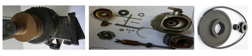 Elektromotor im letzten Quartal, bei diesem E Motor war es zu spät, das ist ein E Motor für unsere Werkbank- kaputt durchgebrannt- nicht ersetzbar ... ab zum Spezialisten für nicht ersetzbare E Motoren, zur Instandsetzung.