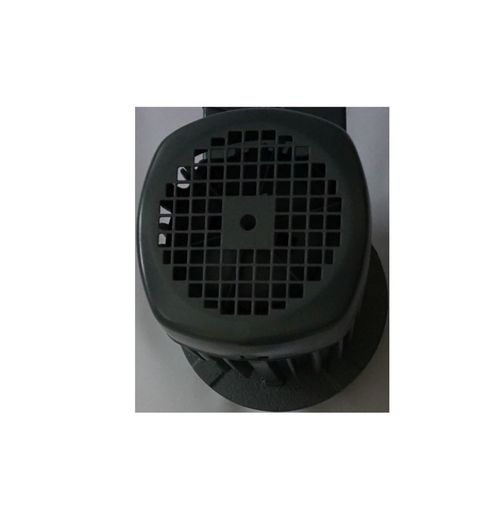 Elektromotor (Motoren) im Zeitwandel, wie wird er aussehen der PKW E Motor ?? Im Bild ein Drehstrommotor, die Ansicht von hinten auf das Lüftunmgsgitter, so wird er nicht aussehen ... letztendlich.