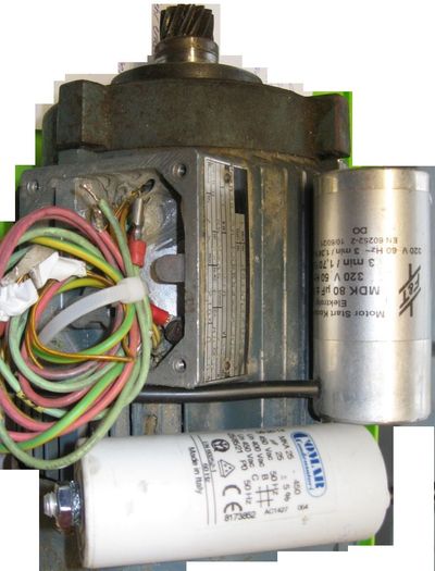 Elektromotor läuft schwer – Diagnose Schritt für Schritt - mit fehlerhafter Bremse im Bild