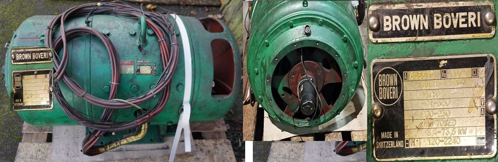 Elektromotor nutzlos wie ein leerer Kugelschreiber - wann ja - wann flicken - wann ersetzen, genau so stellt sich sofort die Frage. Im Bild dazu ist das Beispiel von einem (Heißgas) Entrauchungsventilator zu sehen.