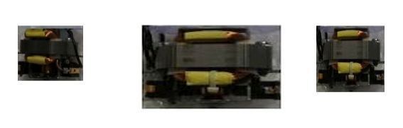 Elektromotor Speziale keine Standards Alternative zu China - Billigmotoren hier kleine Modelle, 3 Bilder: Im Bild links ein IP 00 kleiner Kollektormotor, Bild Mitte das gleiche Modell etwas st&auml;rkere Leistung, rechts schw&auml;chere Leistung, nur Anschauungsmodelle. .jpg