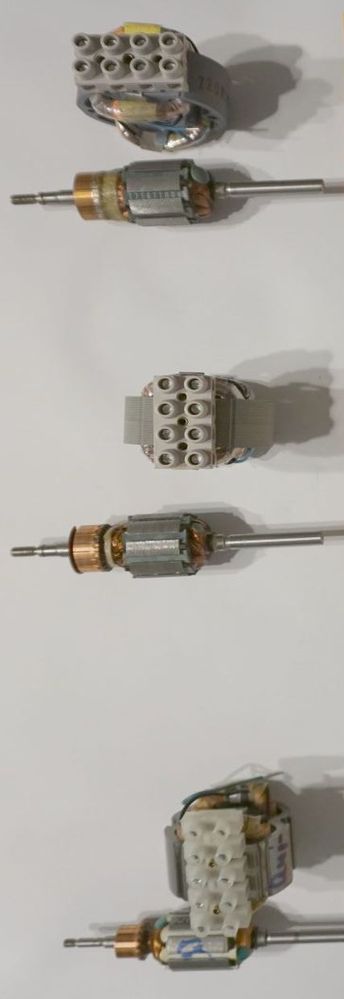 Elektromotor Speziale keine Standards Alternative zu China - keine Billigmotoren die Alternative hier 3 kleine Modelle als Muster
